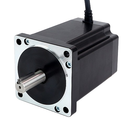 S Series Nema 34 Stepper Motor Bipolar 1.8deg 8.2Nm(1161.45oz.in) 6.0A 86x86x114mm 4 Wires - 34HS45-6004S | StepperOnline CA