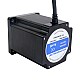 S Series Nema 34 Stepper Motor Bipolar 1.8deg 8.2Nm(1161.45oz.in) 6.0A 86x86x114mm 4 Wires - 34HS45-6004S | StepperOnline CA
