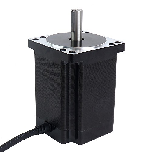 S Series Nema 34 Stepper Motor Bipolar 1.8deg 8.2Nm(1161.45oz.in) 6.0A 86x86x114mm 4 Wires - 34HS45-6004S | StepperOnline CA
