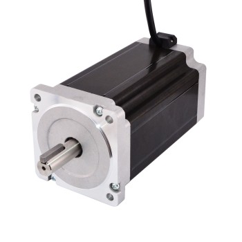 Keyway Dual Shaft Nema 34 Stepper Motor 13Nm(1841oz.in) 5A 86x86x151.5mm