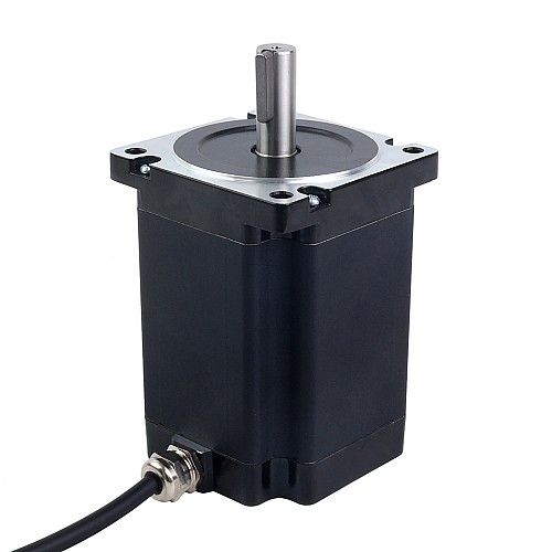 S Series IP65 Waterproof Nema 34 Stepper Motor 6.0A 8.5Nm(1203.94oz.in) - 34IP65S-85 | StepperOnline CA