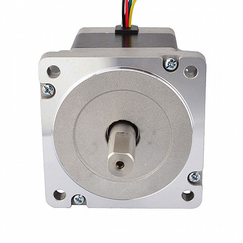 Dual Shaft Nema 34 Unipolar 1.8deg 2.2Nm(312oz.in) 2A 86x86x66mm 6 Wires - 34HS26-2006D | StepperOnline CA Dual Shaft Nema 34 Unipolar 1.8deg 2.2Nm(312oz.in) 2A 86x86x66mm 6 Wires - 34HS26-2006D | StepperOnline CA