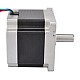 Nema 34 CNC Stepper Motor 4.5Nm(637.25oz.in) 5.5A 86x86x80mm Key Way Shaft - 34HS31-5504S | StepperOnline CA