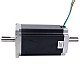 Dual Shaft Nema 42 CNC Stepper Motor 30Nm(4248oz.in) 8A 110x110x201mm 4 Wires - 42HS79-8004D | StepperOnline CA