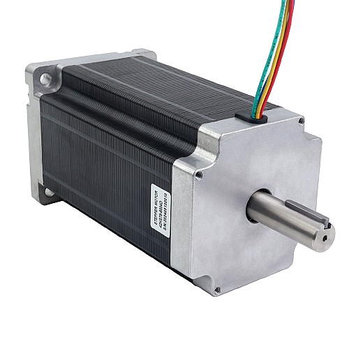 Dual Shaft Nema 42 CNC Stepper Motor 30Nm(4248oz.in) 8A 110x110x201mm 4 Wires - 42HS79-8004D | StepperOnline CA