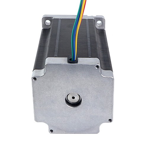Nema 42 CNC Stepper Motor Bipolar 30Nm(4248oz.in) 8A 110x110x201mm 4 Wires for NmRV50 Worm Gearbox - 42HS79-8004S1 | StepperOnline CA