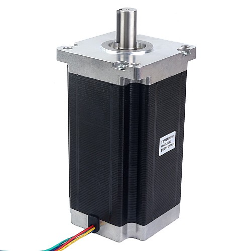 Nema 42 CNC Stepper Motor Bipolar 30Nm(4248oz.in) 8A 110x110x201mm 4 Wires for NmRV50 Worm Gearbox - 42HS79-8004S1 | StepperOnline CA