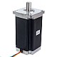 Nema 42 CNC Stepper Motor Bipolar 30Nm(4248oz.in) 8A 110x110x201mm 4 Wires for NmRV50 Worm Gearbox - 42HS79-8004S1 | StepperOnline CA