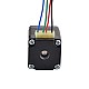 Nema 8 Bipolar 1.8deg 1.4Ncm(1.98oz.in) 0.2A 20x20x28mm 4 Wires - 8HS11-0204S | StepperOnline CA
