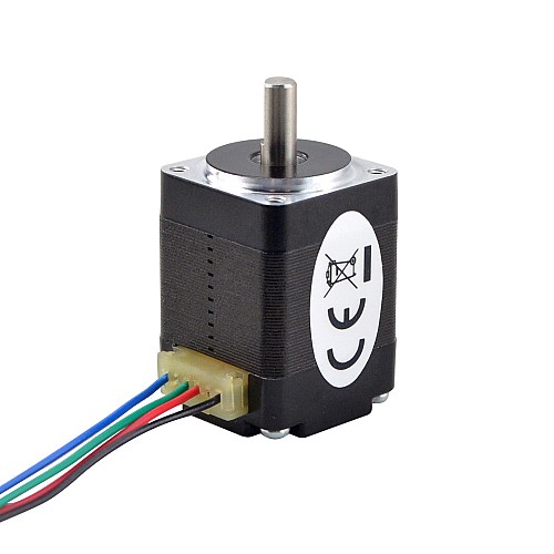 Nema 8 Bipolar 1.8deg 1.4Ncm(1.98oz.in) 0.2A 20x20x28mm 4 Wires - 8HS11-0204S | StepperOnline CA