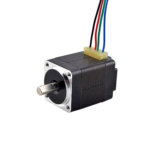 Nema 8 Bipolar 1.8deg 1.4Ncm(1.98oz.in) 0.2A 20x20x28mm 4 Wires - 8HS11-0204S | StepperOnline CA