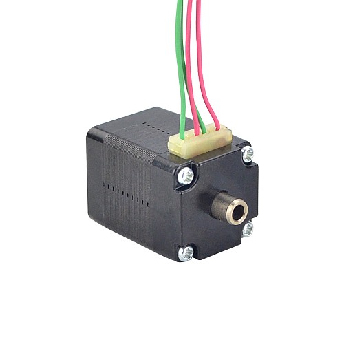 Dual Shaft Nema 8 Hollow Shaft Stepper Motor Bipolar 1.5Ncm(2.12oz.in) 0.49A 20x20x27mm - 8HS12-0494H | StepperOnline CA Dual Shaft Nema 8 Hollow Shaft Stepper Motor Bipolar 1.5Ncm(2.12oz.in) 0.49A 20x20x27mm - 8HS12-0494H | StepperOnline CA