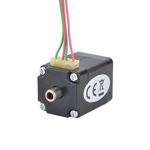 Dual Shaft Nema 8 Hollow Shaft Stepper Motor Bipolar 1.5Ncm(2.12oz.in) 0.49A 20x20x27mm - 8HS12-0494H | StepperOnline CA Dual Shaft Nema 8 Hollow Shaft Stepper Motor Bipolar 1.5Ncm(2.12oz.in) 0.49A 20x20x27mm - 8HS12-0494H | StepperOnline CA