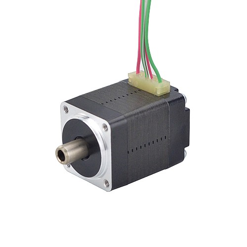Dual Shaft Nema 8 Hollow Shaft Stepper Motor Bipolar 1.5Ncm(2.12oz.in) 0.49A 20x20x27mm - 8HS12-0494H | StepperOnline CA Dual Shaft Nema 8 Hollow Shaft Stepper Motor Bipolar 1.5Ncm(2.12oz.in) 0.49A 20x20x27mm - 8HS12-0494H | StepperOnline CA
