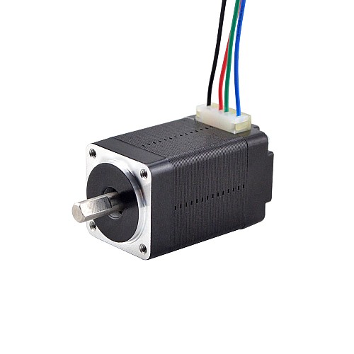 Nema 8 Bipolar 1.8deg 1.8Ncm(2.55oz.in) 0.6A 20x20x34mm 4 Wires - 8HS13-0604S | StepperOnline CA