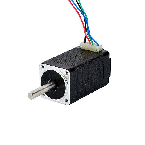 Nema 8 Bipolar 1.8deg 3Ncm(4.25oz.in) 0.3A 20x20x38mm 4 Wires - 8HS15-0304S | StepperOnline CA
