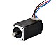 Dual Shaft Nema 8 Bipolar 4Ncm(5.7oz.in) 0.6A 20x20x38mm 4 Wires - 8HS15-0604D | StepperOnline CA Dual Shaft Nema 8 Bipolar 4Ncm(5.7oz.in) 0.6A 20x20x38mm 4 Wires - 8HS15-0604D | StepperOnline CA