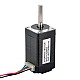Nema 8 Bipolar 1.8deg 3Ncm(4.25oz.in) 0.3A 20x20x38mm 4 Wires - 8HS15-0304S | StepperOnline CA