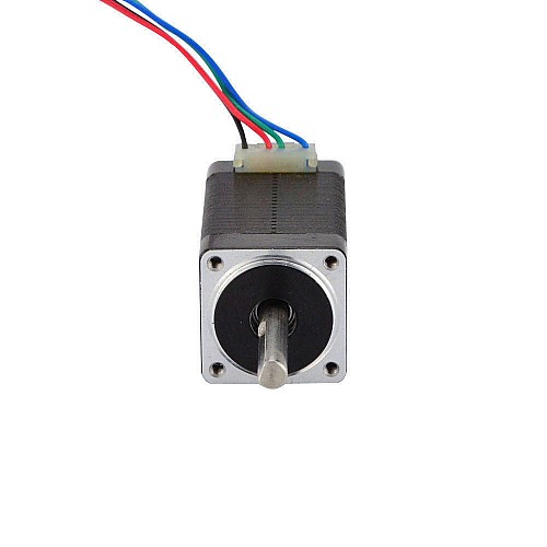 Nema 8 Bipolar 1.8deg 3Ncm(4.25oz.in) 0.3A 20x20x38mm 4 Wires - 8HS15-0304S | StepperOnline CA