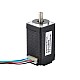 Nema 8 Bipolar 1.8deg 4Ncm(5.7oz.in) 0.6A 20x20x38mm 4 Wires - 8HS15-0604S | StepperOnline CA