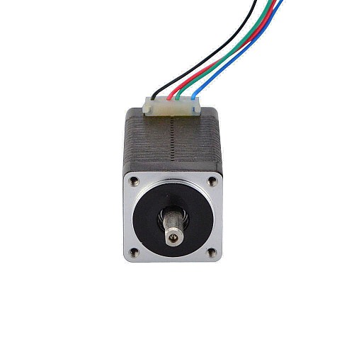 Nema 8 Bipolar 1.8deg 4Ncm(5.7oz.in) 0.6A 20x20x38mm 4 Wires - 8HS15-0604S | StepperOnline CA