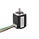 Nema 8 Unipolar 1.8deg 1.8Ncm(2.55oz.in) 0.5A 20x20x28mm 6 Wires - 8HS12-0506S | StepperOnline CA
