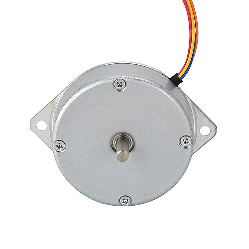 Round Pancake Nema 18 Bipolar 1.8deg 9Ncm(12.75oz.in) 1A Φ46x16mm 4 Wires - 18HR06-1004S | StepperOnline CA