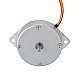 Round Pancake Nema 18 Bipolar 1.8deg 9Ncm(12.75oz.in) 1A Φ46x16mm 4 Wires - 18HR06-1004S | StepperOnline CA