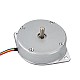 Round Pancake Nema 18 Bipolar 1.8deg 9Ncm(12.75oz.in) 1A Φ46x16mm 4 Wires - 18HR06-1004S | StepperOnline CA