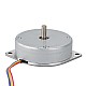Round Pancake Nema 18 Bipolar 1.8deg 9Ncm(12.75oz.in) 1A Φ46x16mm 4 Wires - 18HR06-1004S | StepperOnline CA