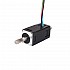 Dual Shaft Nema 6 Bipolar 1.8deg 0.58Ncm(0.82oz.in) 0.3A 14x14x30mm 4 Wires