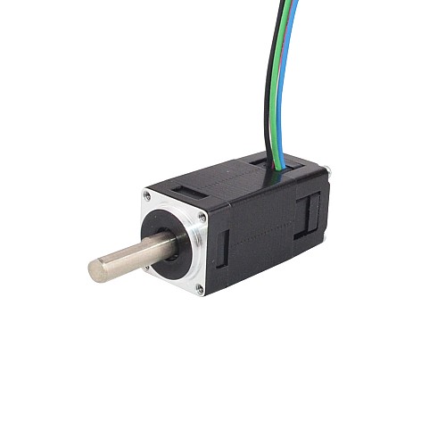 Nema 6 Bipolar 1.8deg 0.58Ncm(0.82oz.in) 0.3A 14x14x30mm 4 Wires - 6HS12-0304S | StepperOnline CA