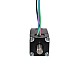 Dual Shaft Nema 6 Bipolar 1.8deg 0.58Ncm(0.82oz.in) 0.3A 14x14x30mm 4 Wires - 6HS12-0304D | StepperOnline CA