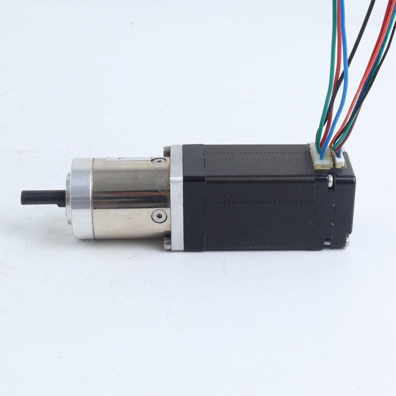 Nema 11 Stepper Motor with  Gearbox Gear Ratio 14:1 & Magnetic Encoder 1000PPR(4000CPR) - 11HS20-0674D-PG14-AR4 | StepperOnline CA