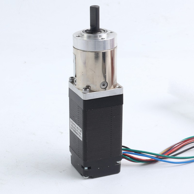 Nema 11 Stepper Motor with  Gearbox Gear Ratio 14:1 & Magnetic Encoder 1000PPR(4000CPR) - 11HS20-0674D-PG14-AR4 | StepperOnline CA