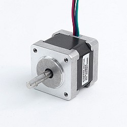 Used - Nema 14 Bipolar 1.8deg 18Ncm(25.5oz.in) 0.8A 35x35x34mm 4 Wires