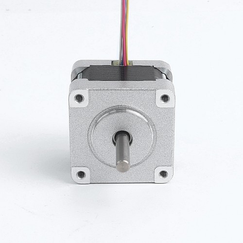 Used - Nema 16 Bipolar 0.9deg 12Ncm(16.99oz.in) 0.63A 39x39x31mm 4 Wires - 16HM12-0634D-USED | StepperOnline CA