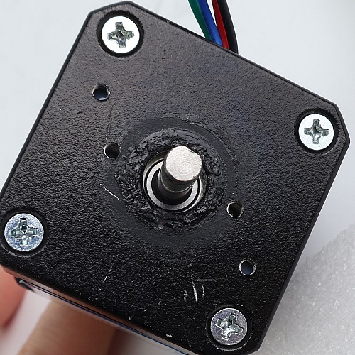 Used - Dual Shaft Nema 17 Bipolar 0.9deg 44Ncm(62.3oz.in) 1.68A 42x42x48mm 4 Wires w/ 0.085m Cable - 17HM19-1684D-USED | StepperOnline CA