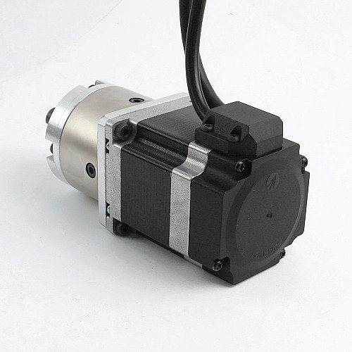 Used - Nema 23 Closed-loop Geared Stepper L=56mm Gear Raio 4:1 Encoder 1000PPR(4000CPR) - 23HS22-2804D-PG4-E1000-USED | StepperOnline CA
