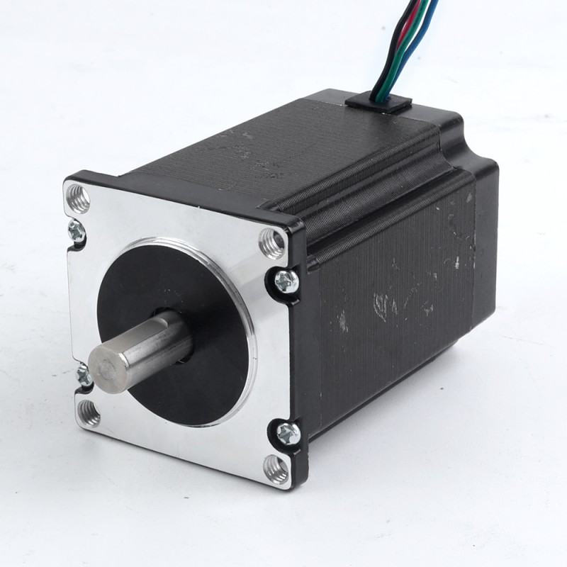 Used - Stock in China - Nema 23 Stepper Motor 2.4Nm(339.87oz.in) 4A 57x57x82mm 10mm Shaft 4 Wires - 23HS32-4004S-C8-USED | StepperOnline CA
