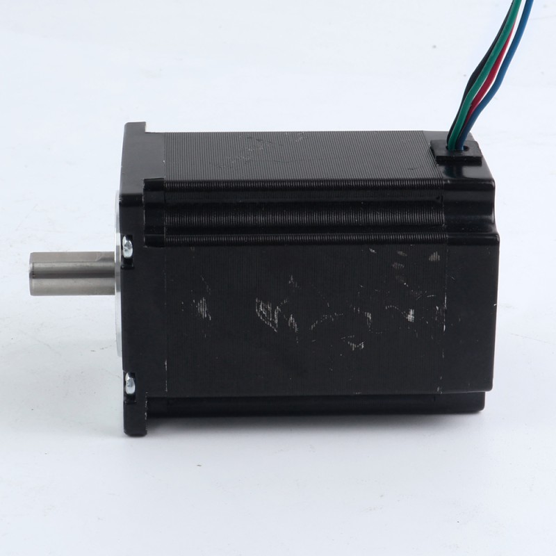 Used - Stock in China - Nema 23 Stepper Motor 2.4Nm(339.87oz.in) 4A 57x57x82mm 10mm Shaft 4 Wires - 23HS32-4004S-C8-USED | StepperOnline CA