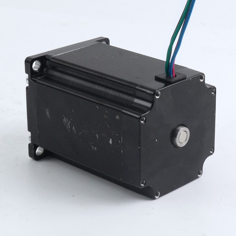 Used - Stock in China - Nema 23 Stepper Motor 2.4Nm(339.87oz.in) 4A 57x57x82mm 10mm Shaft 4 Wires - 23HS32-4004S-C8-USED | StepperOnline CA