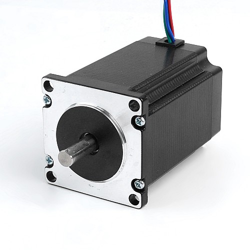 Nema 23 Stepper Motor 2.4Nm(339.87oz.in) 4A 57x57x82mm 8mm Shaft 4 Wires - 23HS32-4004S | StepperOnline CA