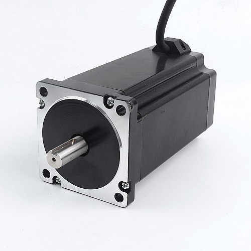 Used - S Series Nema 34 Stepper Motor 13.0Nm(1841oz.in) 14mm Key-way Shaft 1m Cable - 34HS61-6004S1-USED | StepperOnline CA