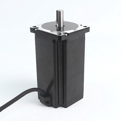 Used - S Series Nema 34 Stepper Motor 13.0Nm(1841oz.in) 14mm Key-way Shaft 1m Cable - 34HS61-6004S1-USED | StepperOnline CA