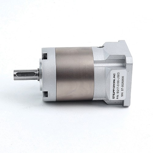 Used - EG Series Planetary Gearbox Gear Ratio 100:1 Backlash 20arc-min for Nema 17 Stepper Motor - EG17-G100-USED | StepperOnline CA