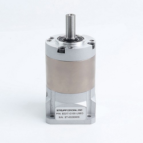 Used - EG Series Planetary Gearbox Gear Ratio 100:1 Backlash 20arc-min for Nema 17 Stepper Motor - EG17-G100-USED | StepperOnline CA