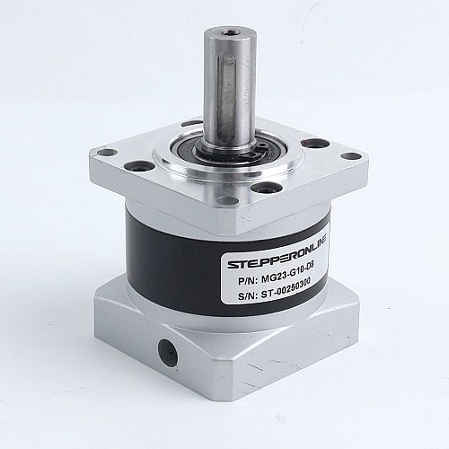 MG Series Planetary Gearbox Gear Ratio 10:1 Backlash 30arc-min for 8mm Shaft Nema 23 Stepper Motor - MG23-G10-D8 | StepperOnline CA