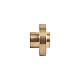 Used - Brass Screw Nut for Tr8x8mm Threaded Rod - SN-B-MB-USED | StepperOnline CA