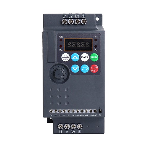 EV200 Series VFD 400W 2.3A Single Phase 220V Variable Frequency Drive - EV200-0400G-S2 | StepperOnline CA